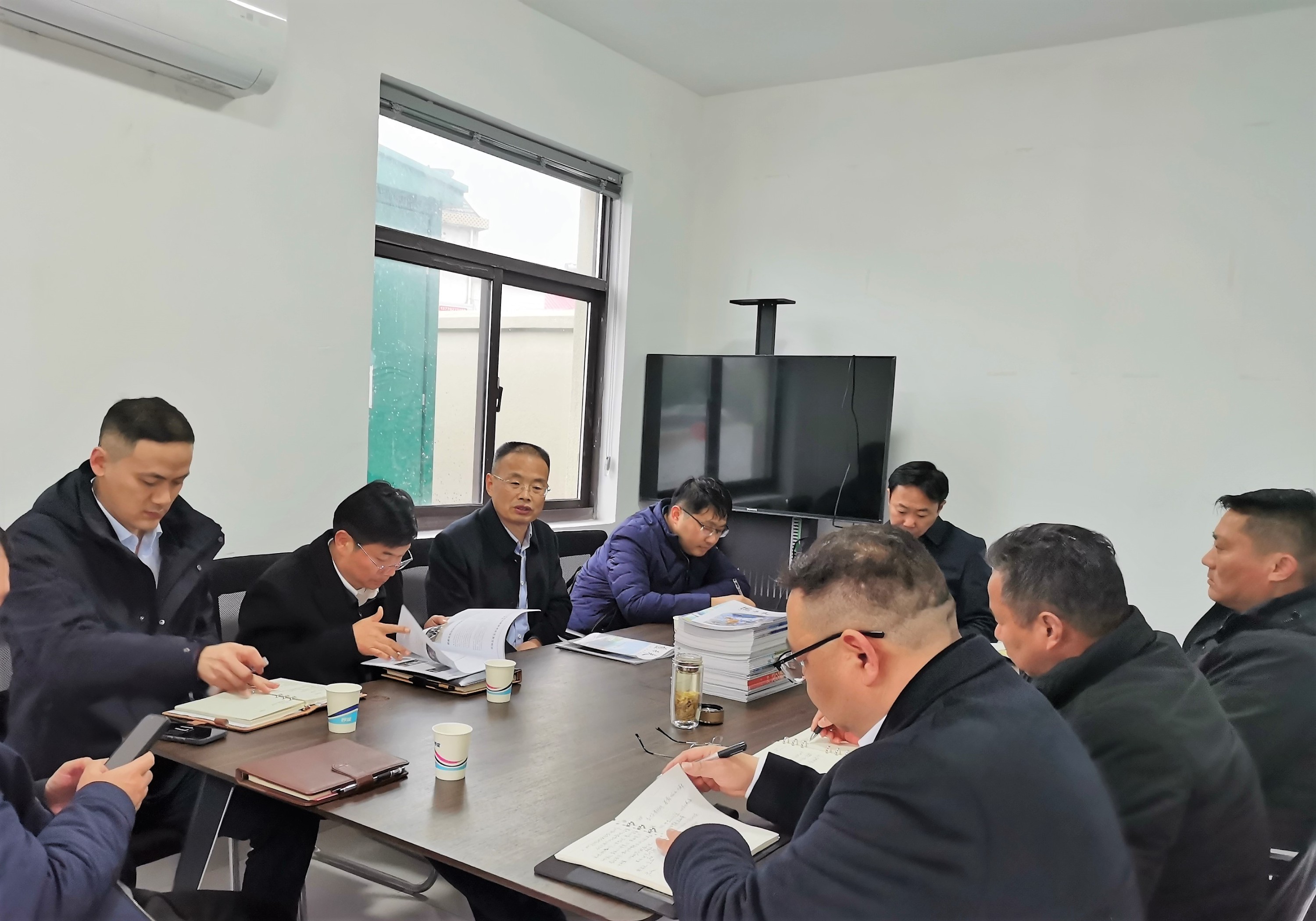 调研会现场